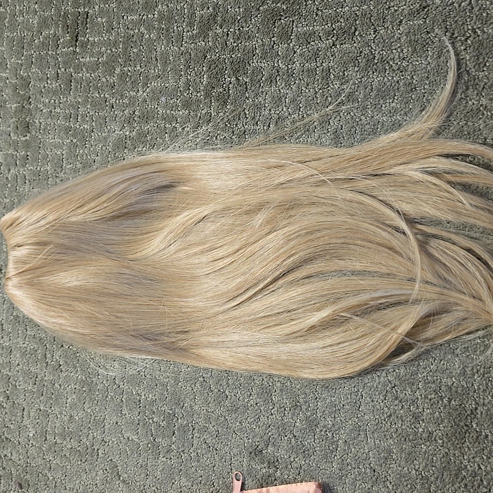 Insert Name Here Blonde Hair Uclip extension - Picture 5 of 7